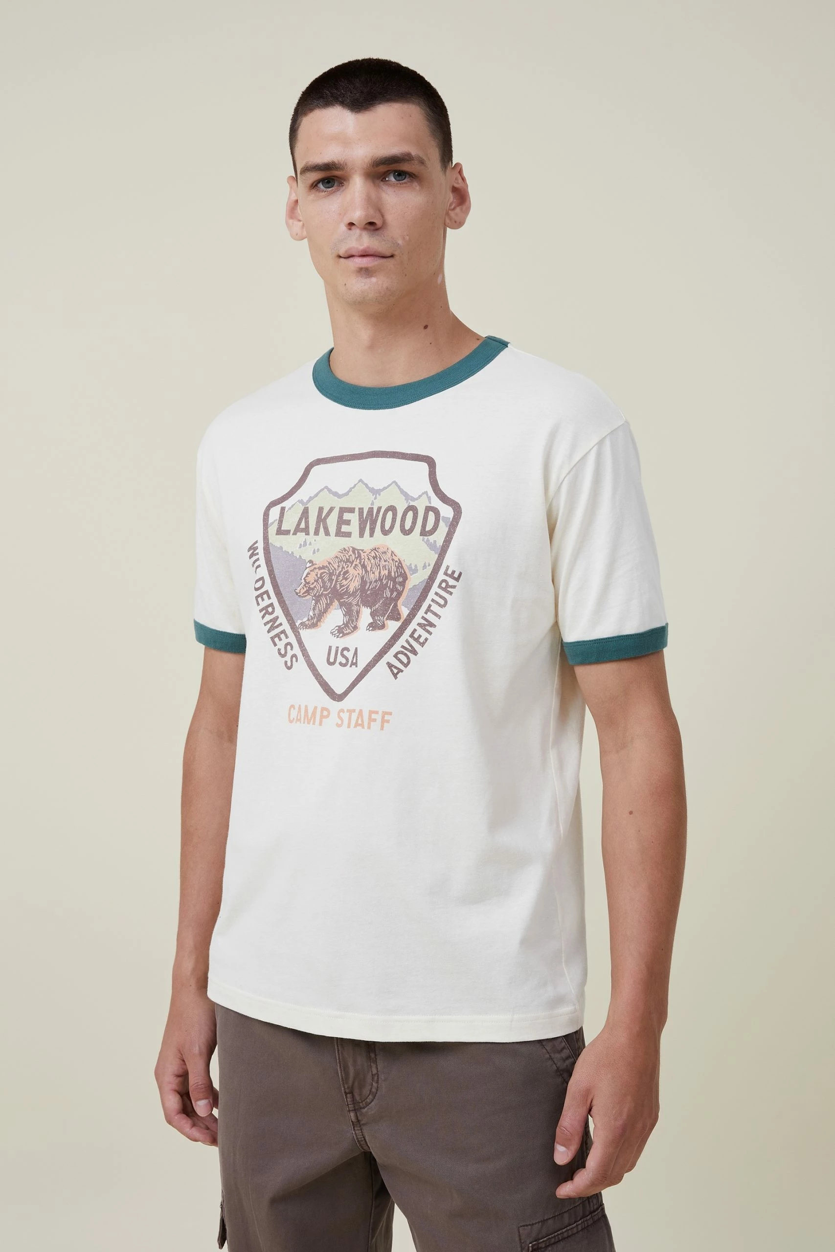 Cotton On Men Premium Loose Fit Souvenir T-Shirt