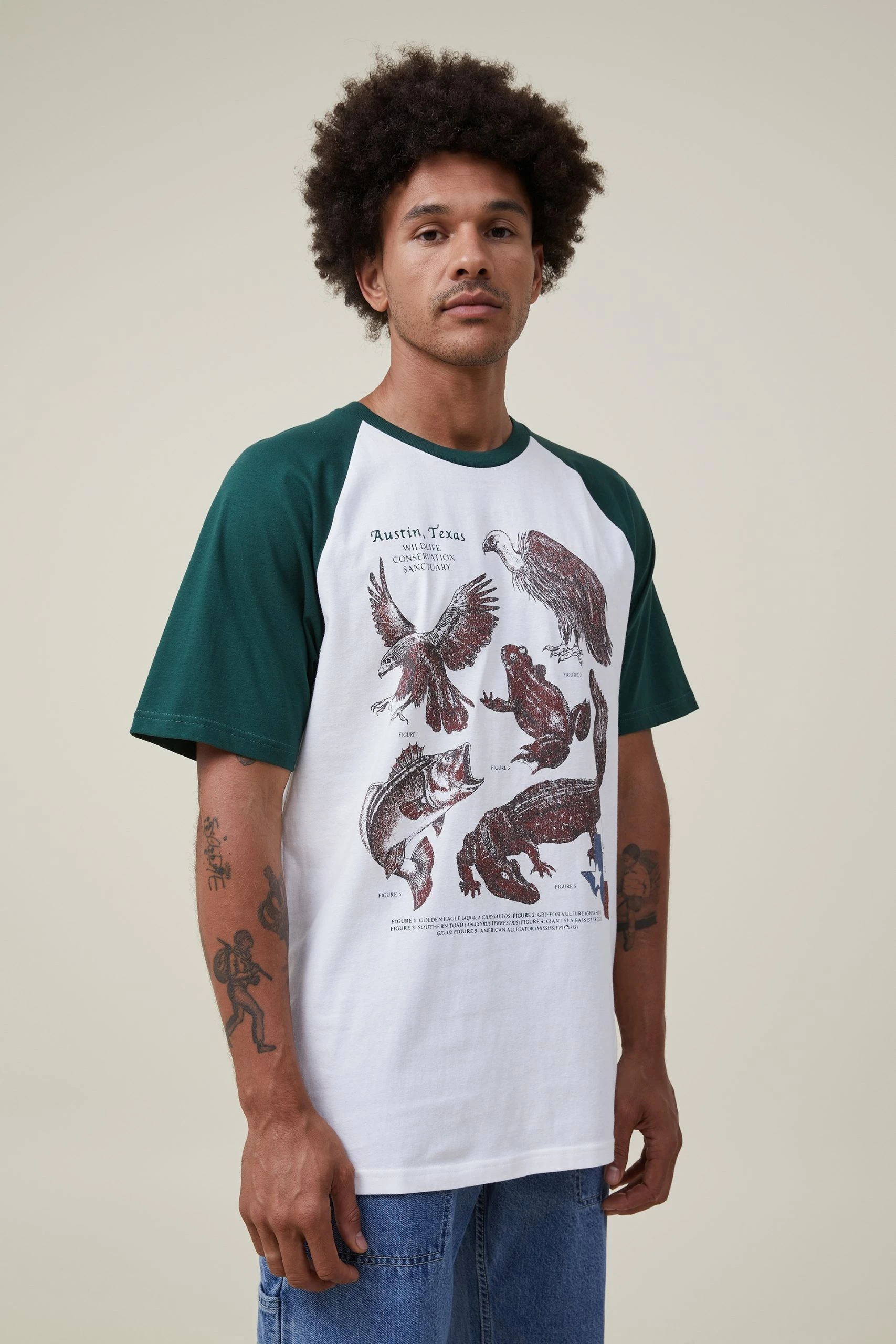 Cotton On Men Premium Loose Fit Souvenir T-Shirt