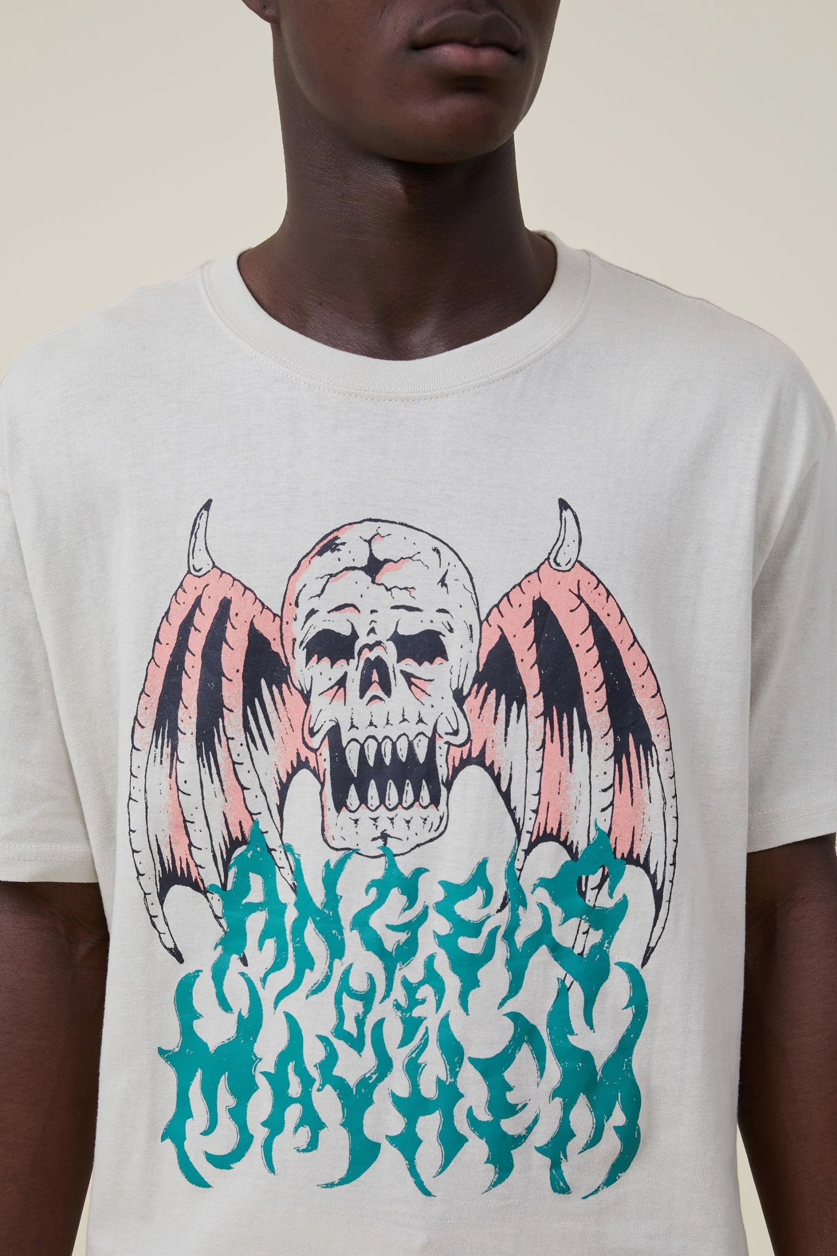 Cotton On Men Loose Fit Art T-Shirt - Image 4