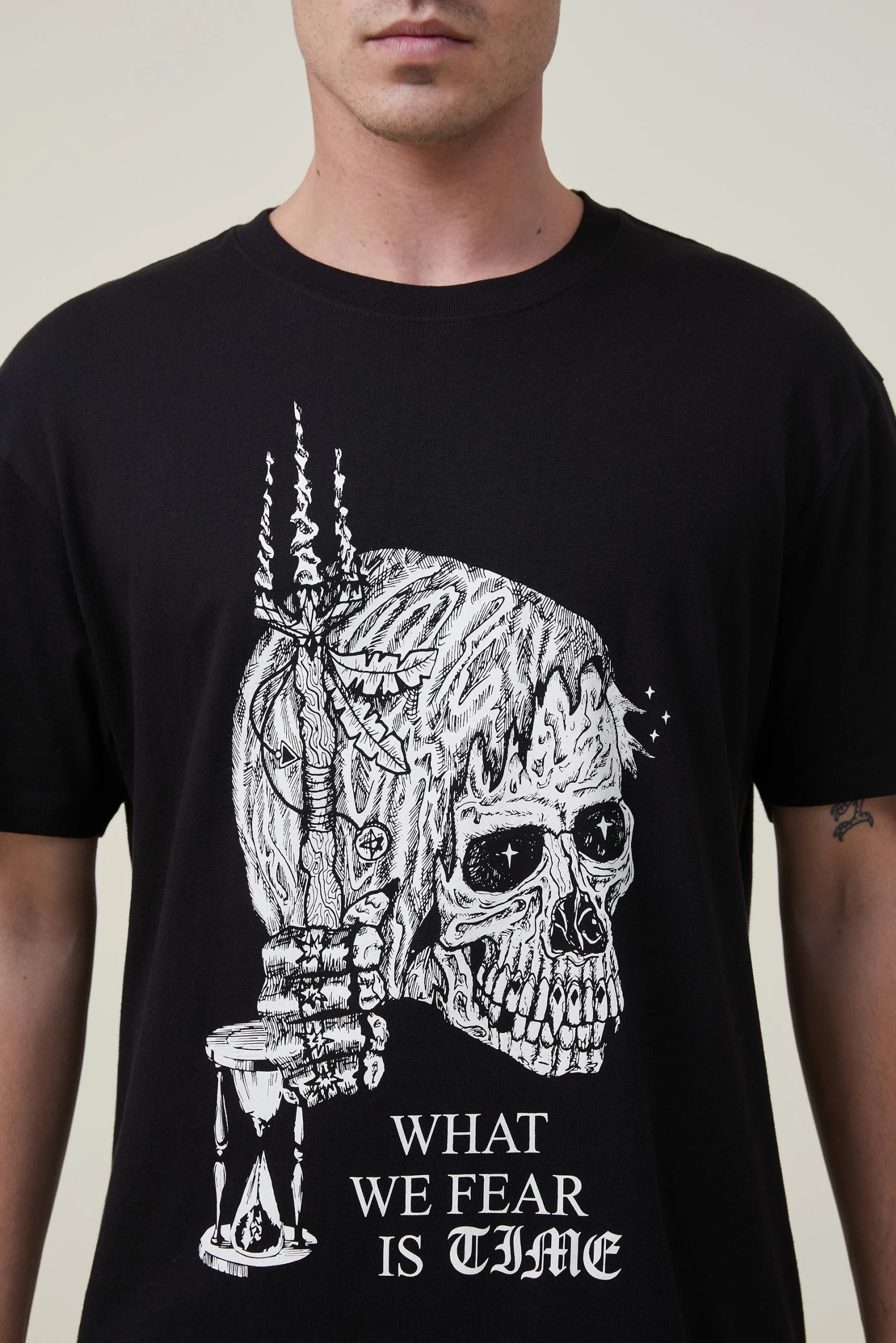 Cotton On Men Loose Fit Art T-Shirt - Image 4