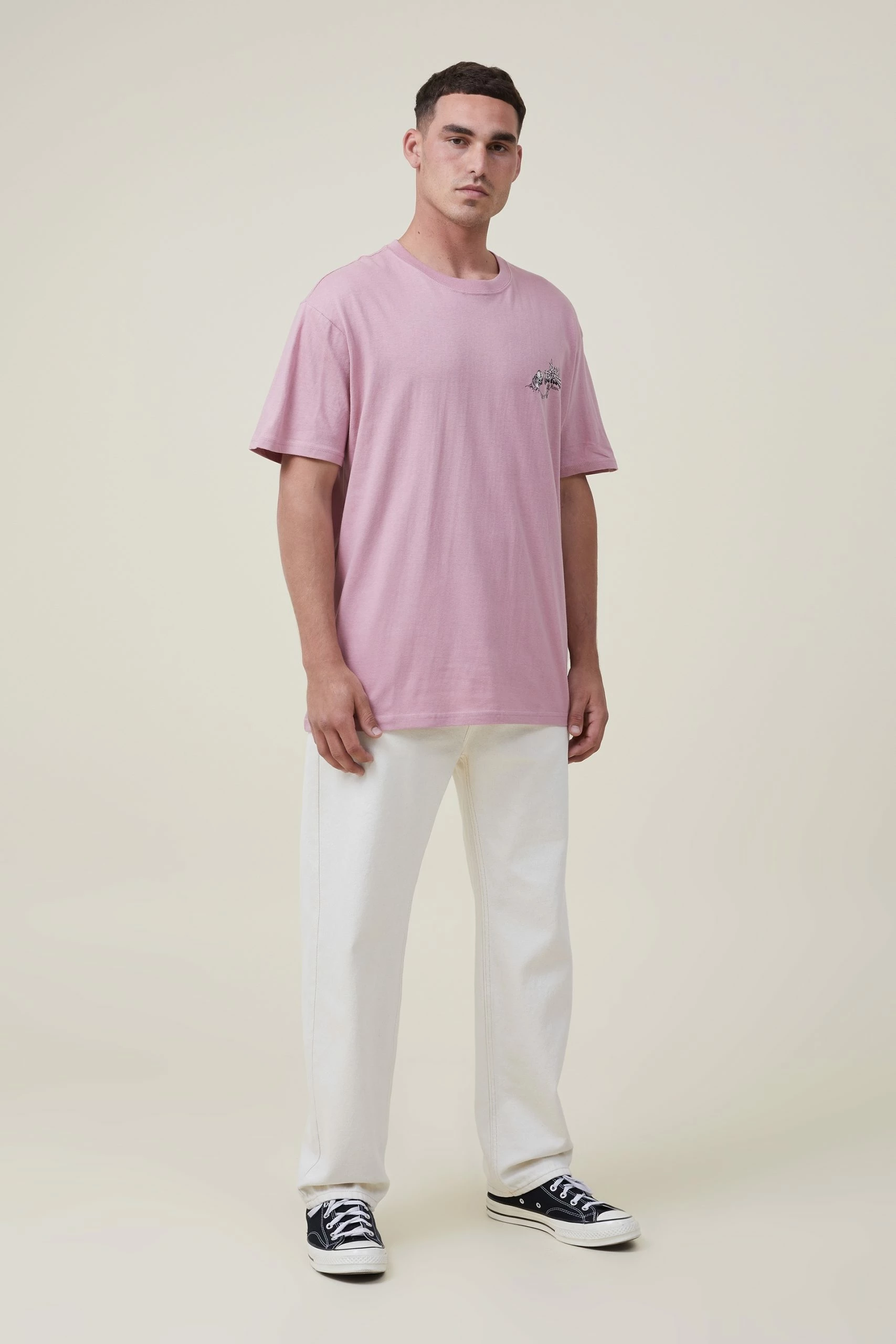 Cotton On Men Loose Fit Art T-Shirt - Image 2