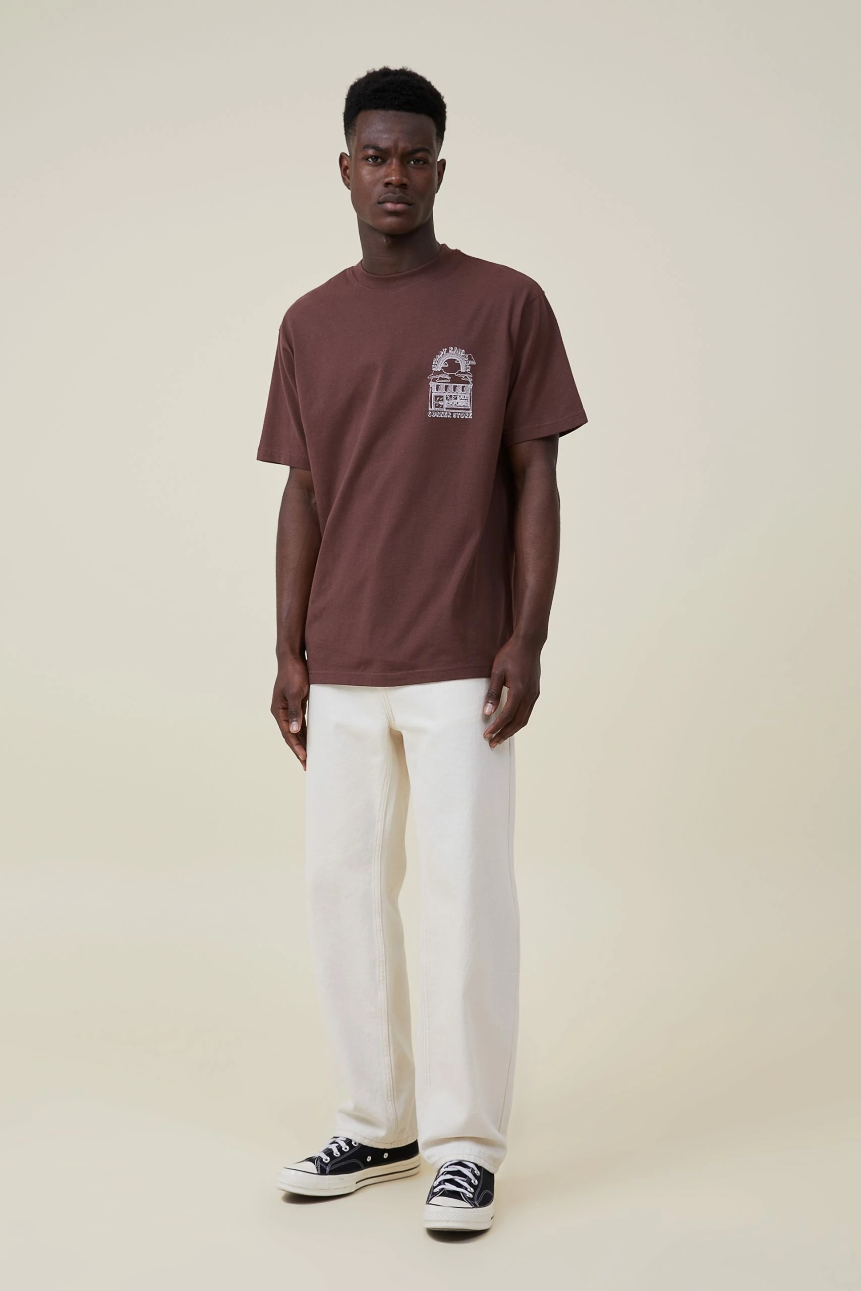 Cotton On Men Loose Fit Art T-Shirt - Image 2