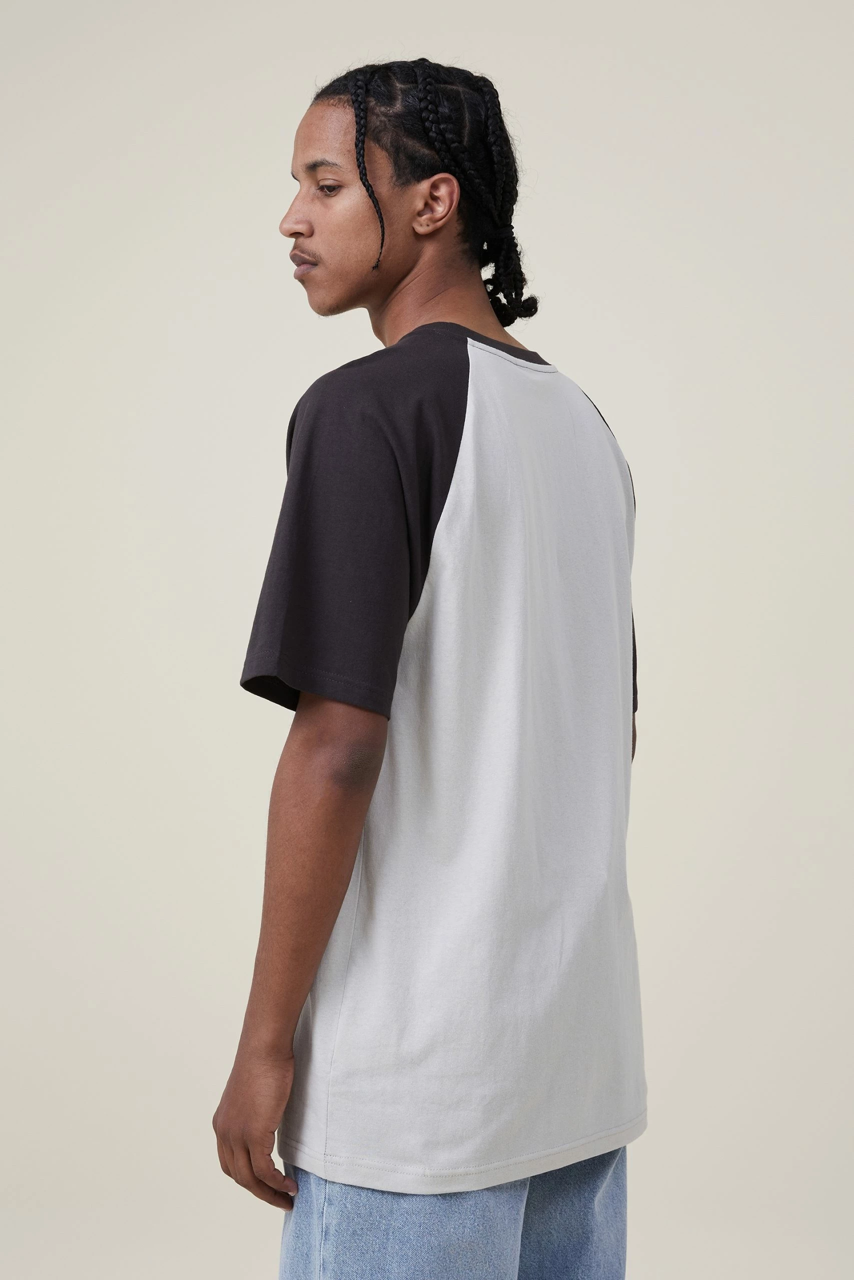 Cotton On Men Loose Fit Raglan T-Shirt - Image 3