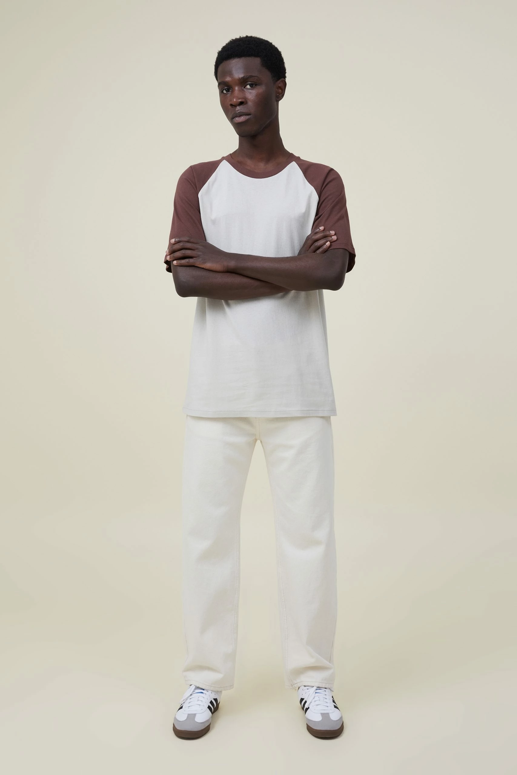 Cotton On Men Loose Fit Raglan T-Shirt - Image 2