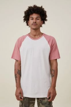 Cotton On Men Loose Fit Raglan T-Shirt