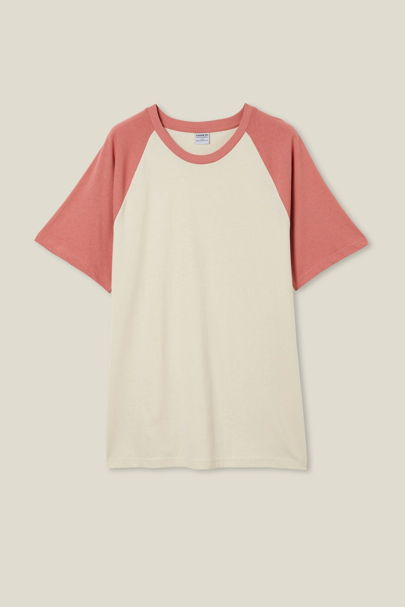 Cotton On Men Loose Fit Raglan T-Shirt - Image 5