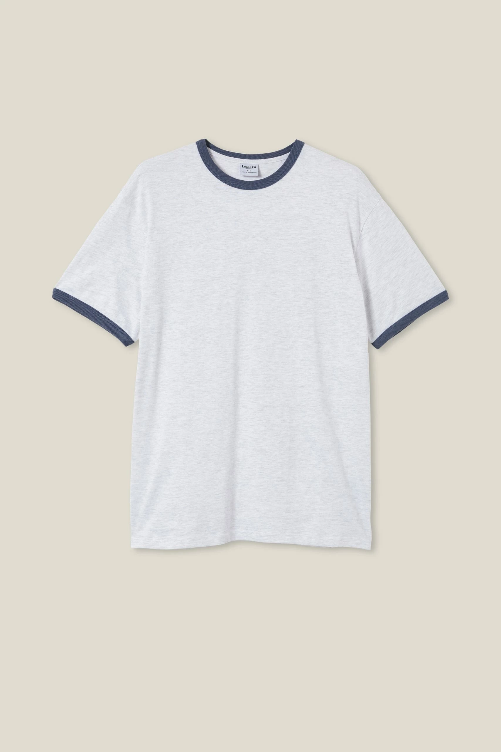 Cotton On Men Loose Fit Ringer T-Shirt - Image 5