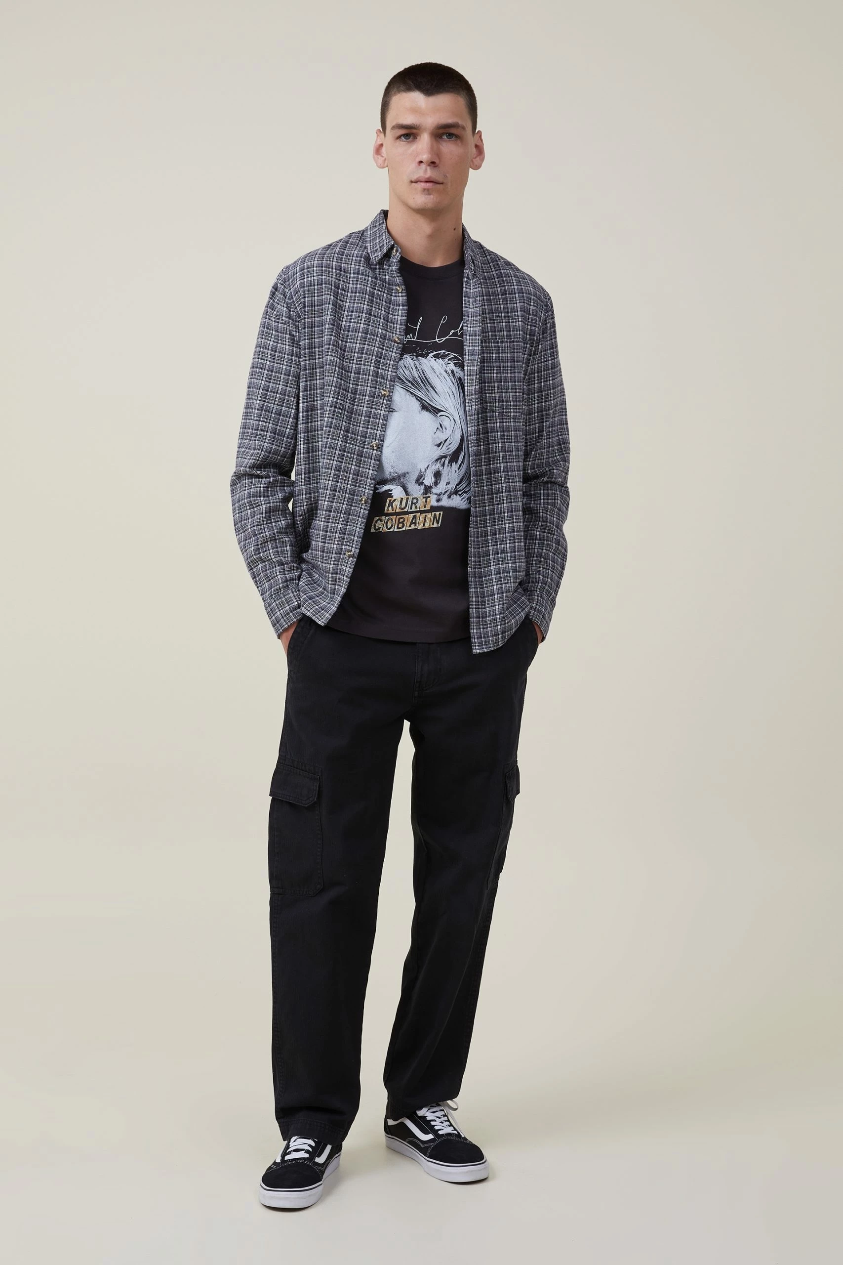 Cotton On Men Loose Fit Music T-Shirt - Image 2