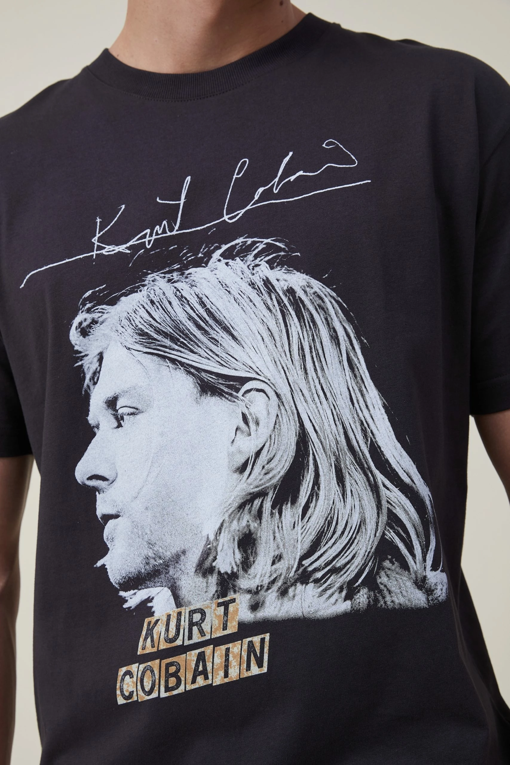 Cotton On Men Loose Fit Music T-Shirt - Image 4