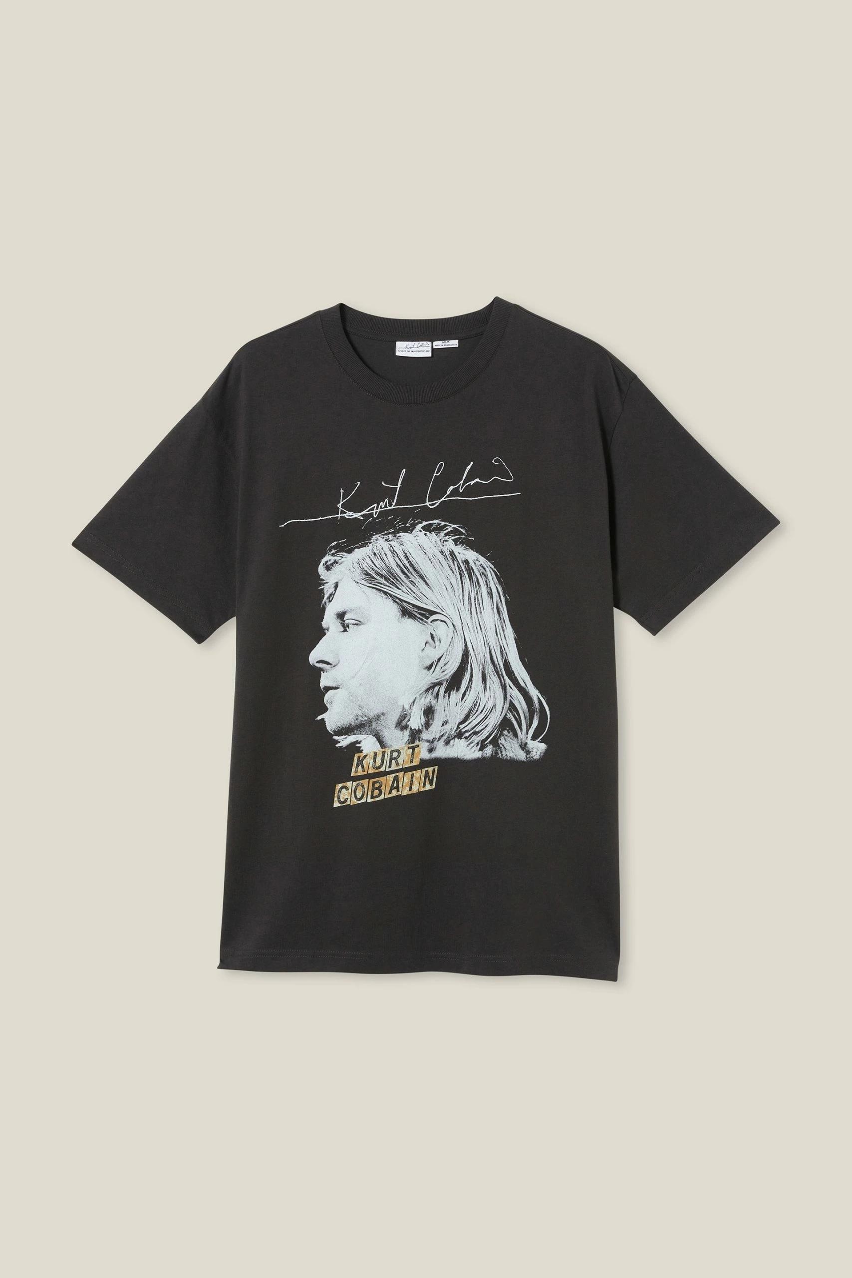 Cotton On Men Loose Fit Music T-Shirt - Image 5