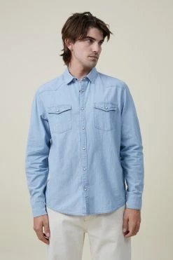 Cotton On Men Dallas Long Sleeve Shirt