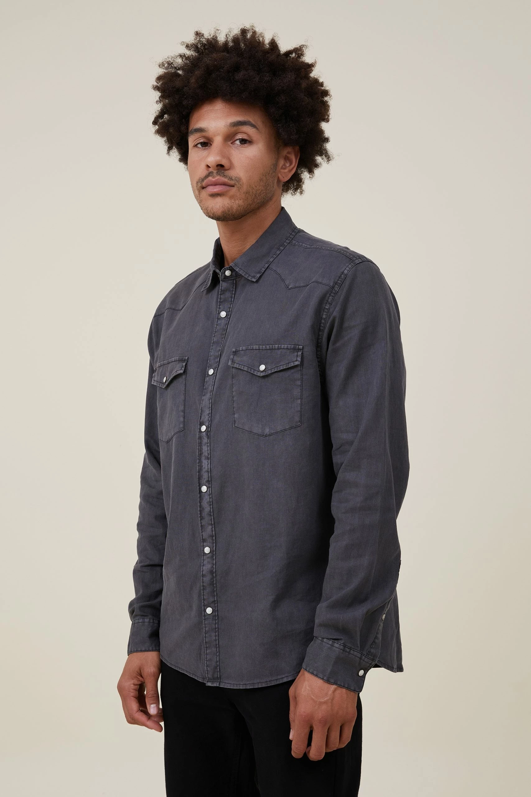 Cotton On Men Dallas Long Sleeve Shirt