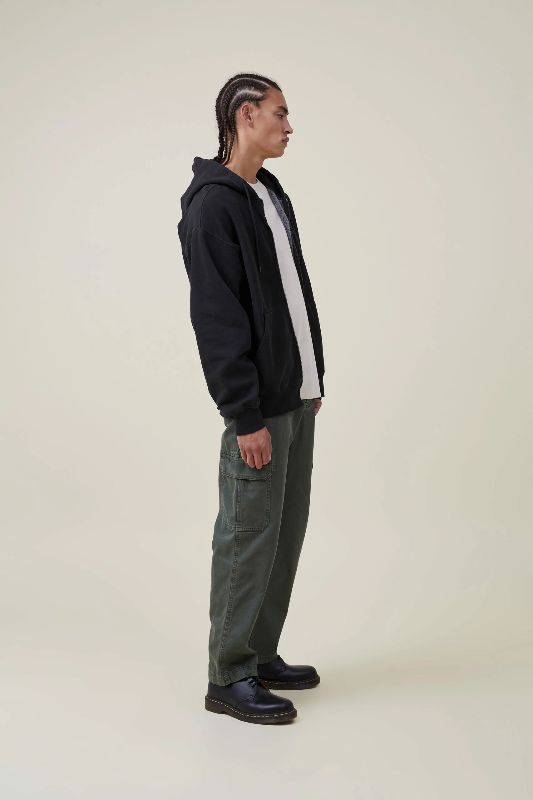 Cotton On Men Oversized Zip Up Hoodie - Image 2