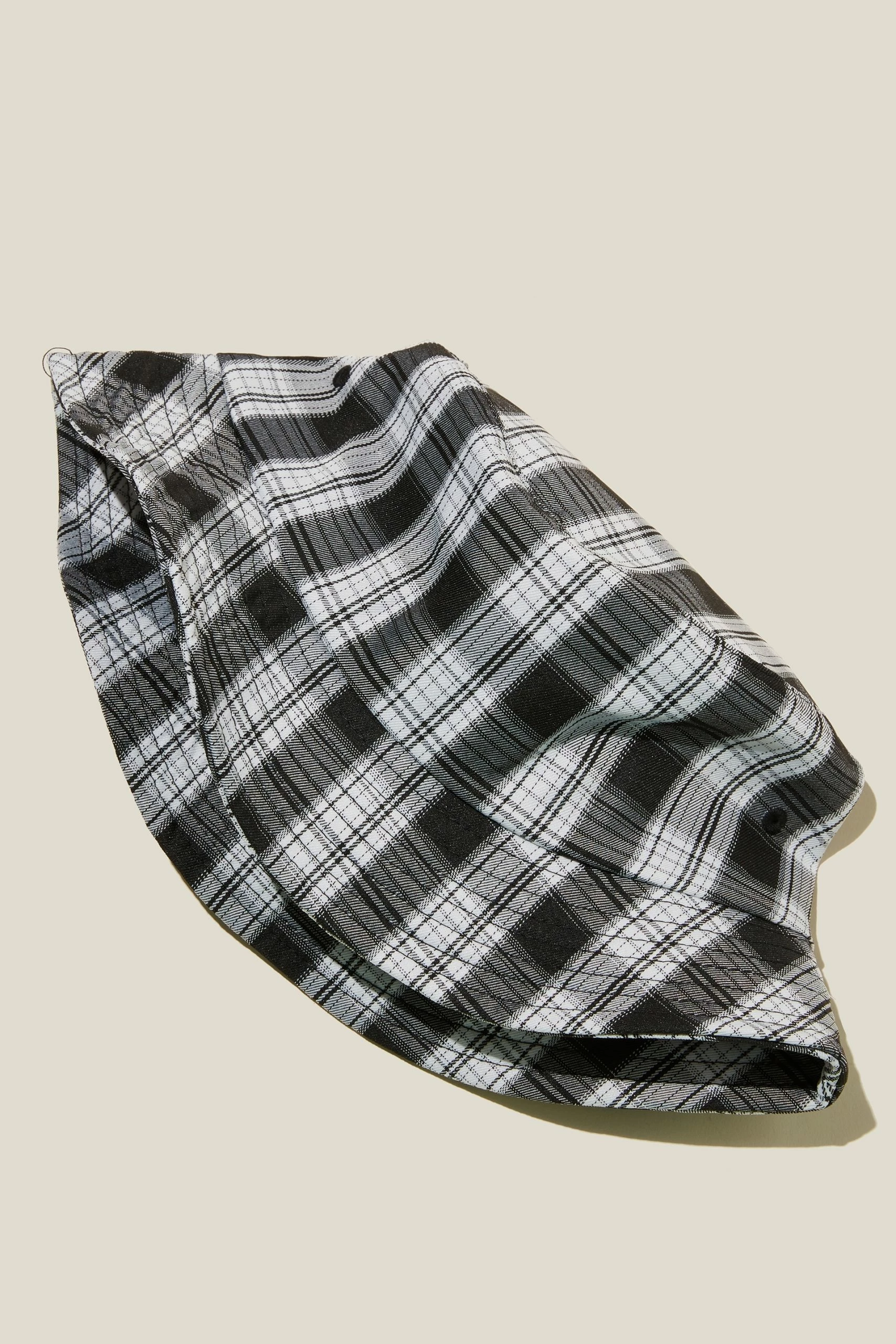 Cotton On Men Check Bucket Hat - Image 2