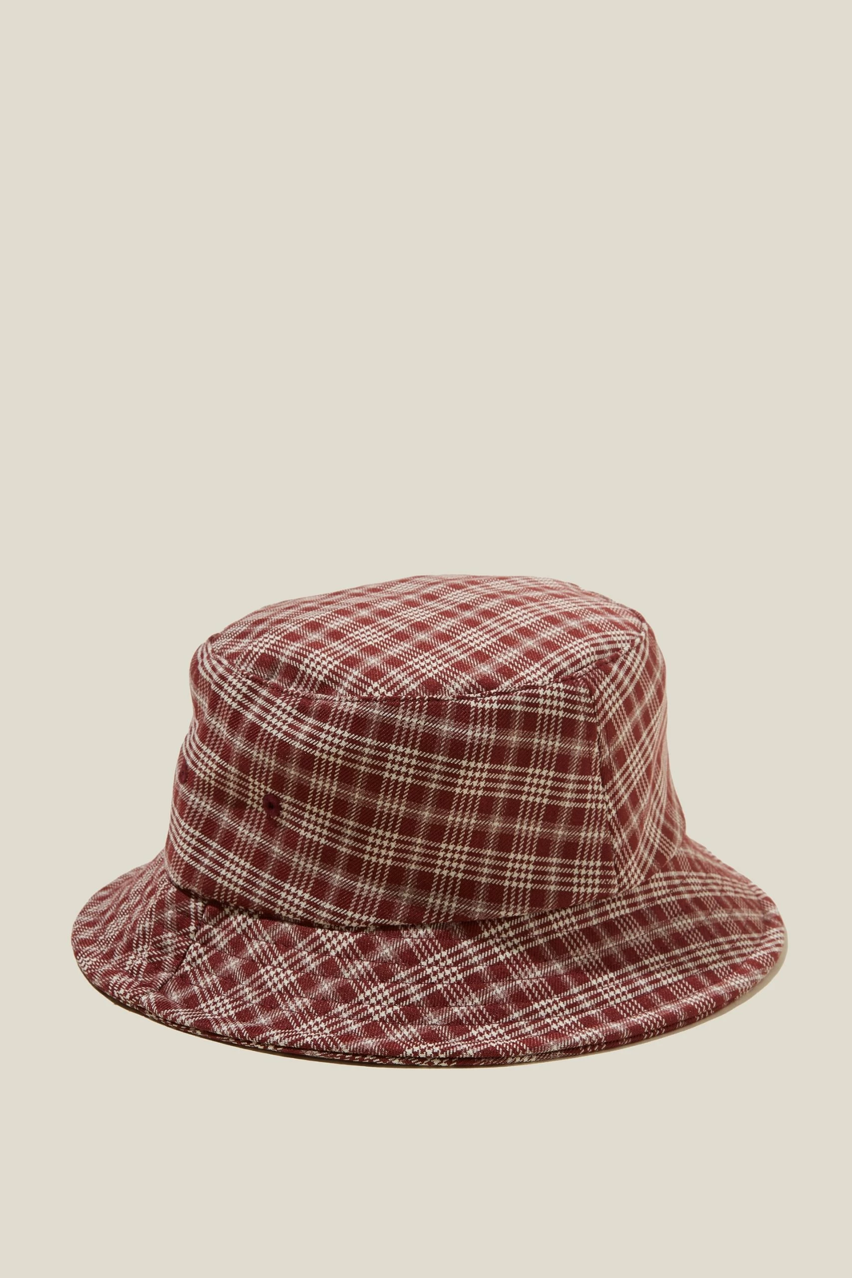 Cotton On Men Check Bucket Hat - Image 2