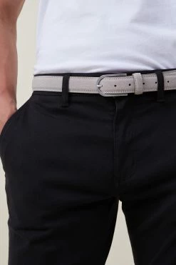 Cotton On Men Slim Faux Suede Belt