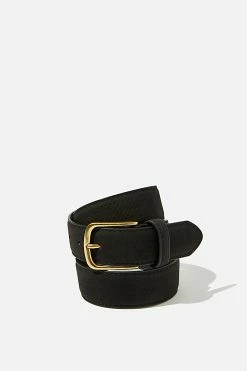 Cotton On Men Faux Suede Belt