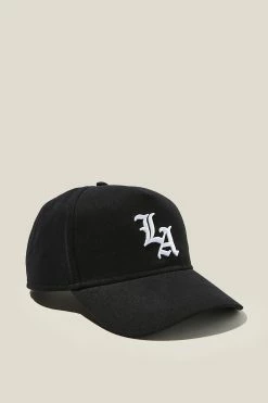 Cotton On Men Curved Peak Snapback