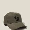 Cotton On Men Curved Peak Snapback